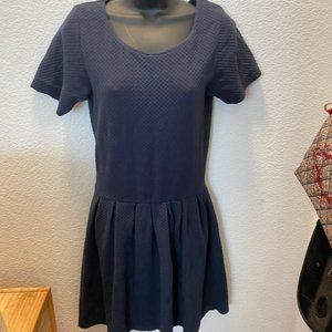Ganni Navy Dress Sz S